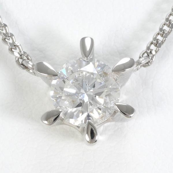 Pt850 ダイヤモンド 一粒 ネックレス 0.15 ダイヤモンドプチネックレス Pt900 0.528ct/0.71ct Pt850