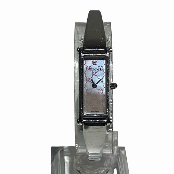 GUCCI グッチ GG バングルウォッチ 1500L クォーツ ピンクシェル