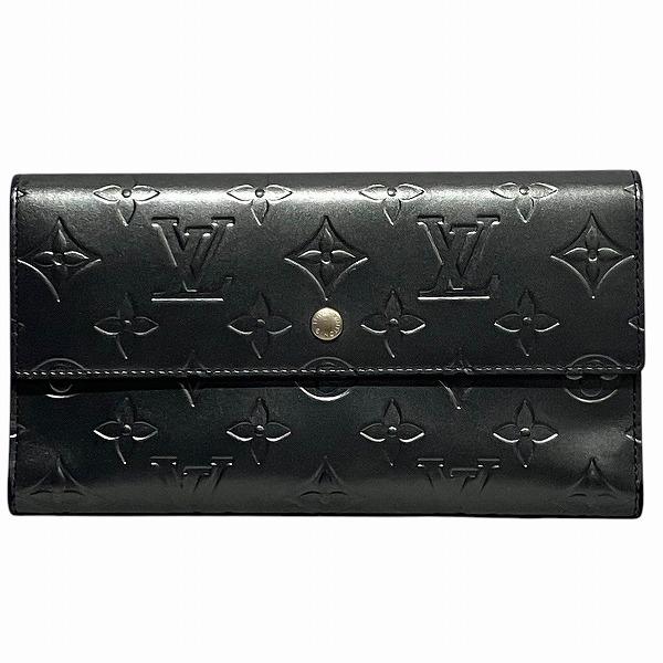 ルイヴィトン M65102 三つ折り財布 ノワール LOUIS VUITTON