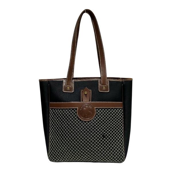 美品　ハンティングワールド　トートバッグ　サファリ　キャンバス　レザー　黒 Hunting World（ハンティング・ワールド） トートバッグ キャンバス