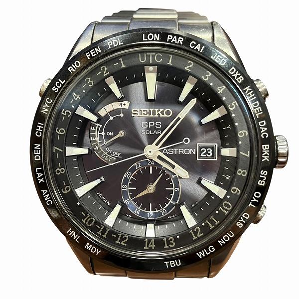 ★SEIKO セイコー アストロン 7x52-0AF0 美品 夏に似合う時計！ セイコー アストロン 7X52-0AF0 電波ソーラー SBXA027 時計 腕時計
