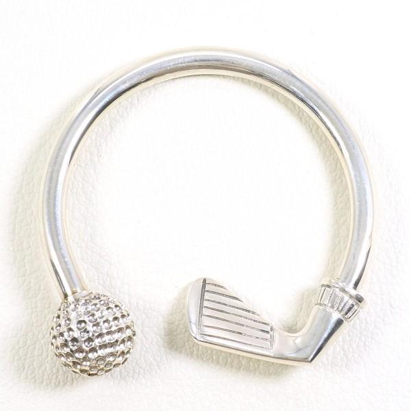 TIFFANY&Co. ティファニー ゴルフ キーリング シルバー 箱 袋 総重量約  