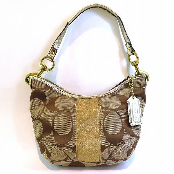コーチ Coach シグネチャーライン F13284 バッグ ショルダーバッグ レディース 中古 1003030808200027 ワンダープライス Yahoo 店 通販 Yahoo ショッピング