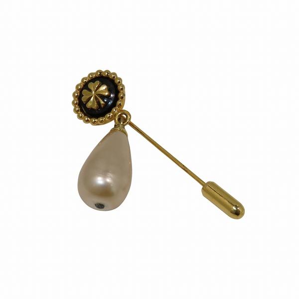 CHANEL シャネル クローバー フェイクパール 28刻印 ブランド小物  
