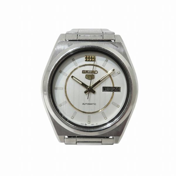 SEIKO 5 自動巻 7009-876Aセイコーファイ。 SEIKO（セイコー） 腕時計 ファイブ 総重量約89.6g SS SS 自動巻き