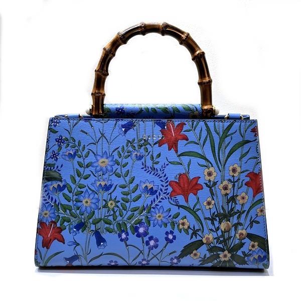 GUCCI（グッチ） バンブーフローラ 459076 バッグ ハンドバッグ トート