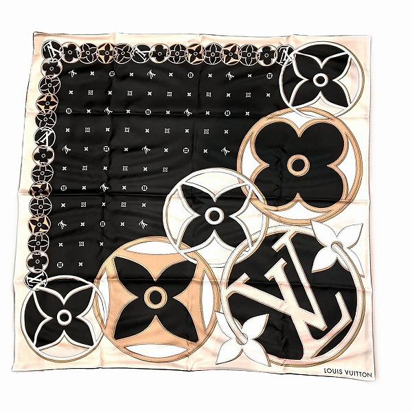 ルイヴィトン Louis Vuitton モノグラム フラワー モチーフ カレ90 LV 
