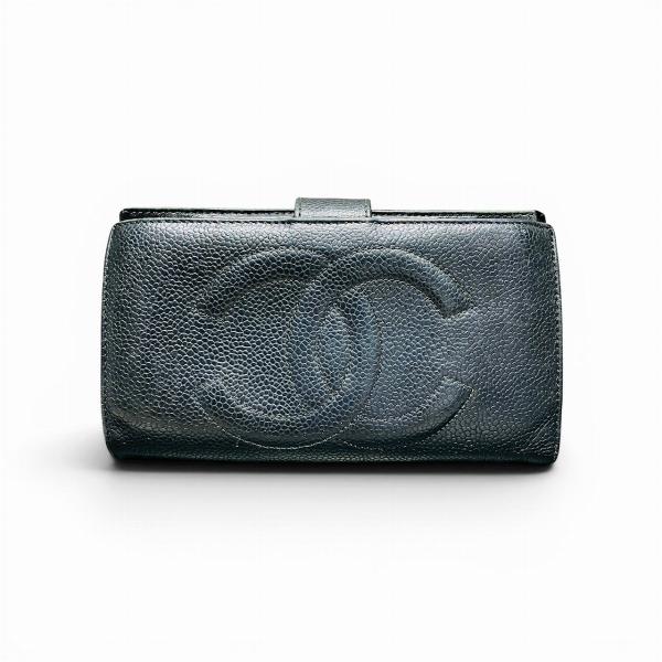 CHANEL（シャネル） ココマーク 二つ折り財布 二つ折り財布 キャビア
