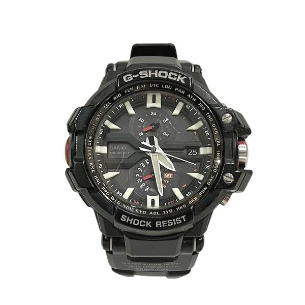 【お値下げ】G-SHOCK GW-A1000(ブラック)電波ソーラー カシオ G-SHOCK GW-A1000 電波ソーラー 時計 腕時計 メンズ 中古