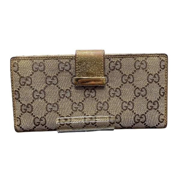 【美品】GUCCI グッチ GGキャンバス　長財布 GUCCI（グッチ） GUCCI GGキャンバス 212089 長財布 ユニセックス 中古