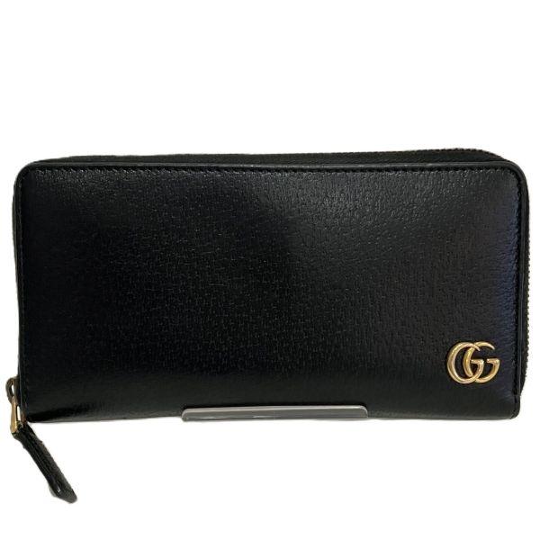 GUCCI（グッチ） GUCCI 428736 GGマーモント レザー ラウンド 