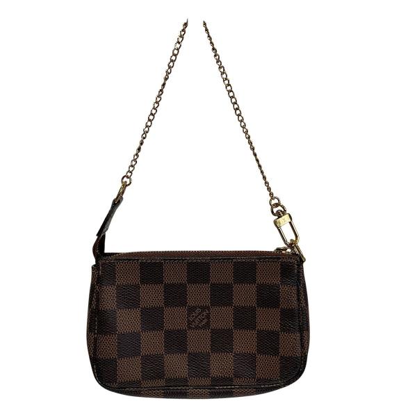 ルイヴィトン ダミエ　N58009 ポシェット アクセソワール ポーチ LOUIS VUITTON（ルイ・ヴィトン） ミニポシェットアクセソワール