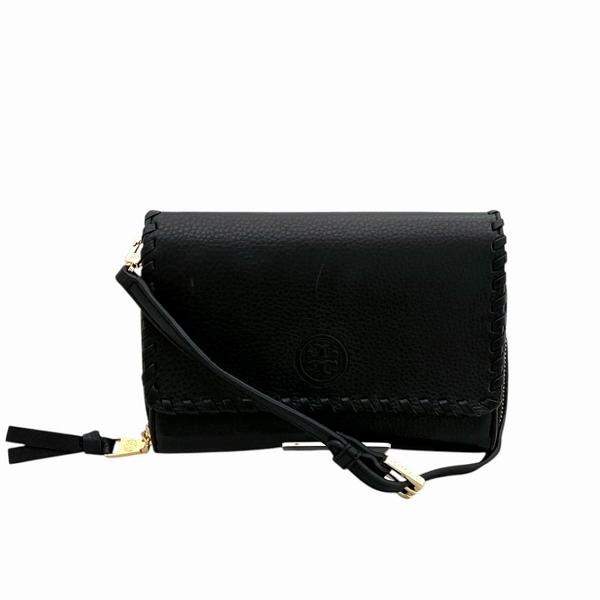 トリーバーチ ショルダーウォレット レザー バッグ ショルダーバッグ レディース【中古】 トリーバーチ ショルダーウォレット レザー バッグ ショルダーバッグ