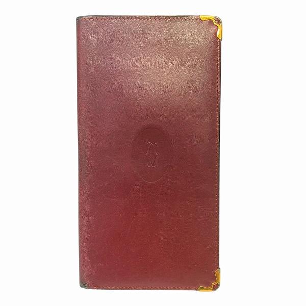 Cartier（カルティエ） マストライン 札入れ 長財布 メンズ 中古