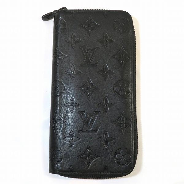 ルイヴィトン Louis Vuitton モノグラム シャドウ ジッピー ウォレット 