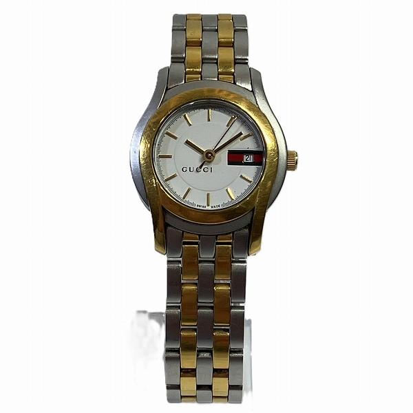 ⭐【超レア美品】グッチ5500Lコンビダイヤパールフェイス腕時計(稼働品) 楽天市場】グッチ 5500L ラウンドフェイス 11P ダイヤモンド