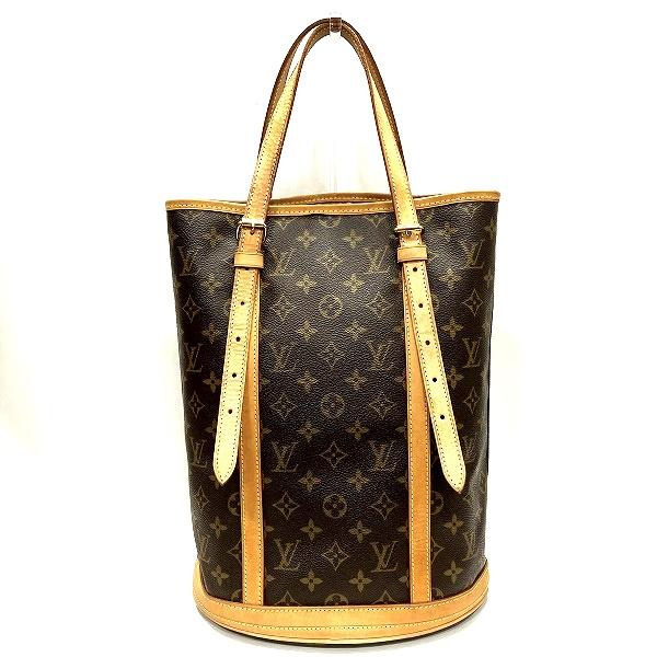 ルイヴィトン Louis Vuitton モノグラム バケットGM M42236 ポーチ付き  
