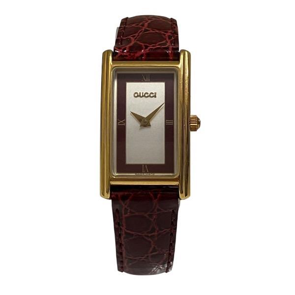 GUCCI（グッチ） GUCCI 2600L クォーツ レクタンギュラー 時計 腕時計