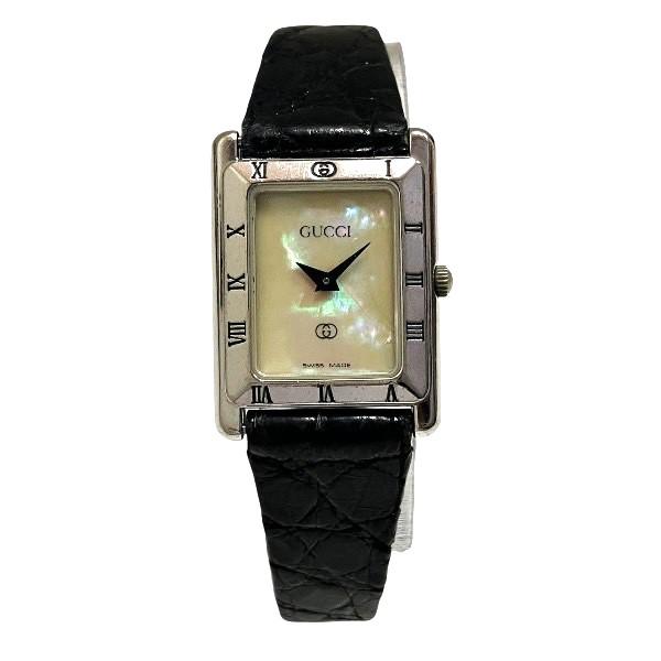 グッチ GUCCI 4200SL クォーツ スターリング 電池交換済み 時計 腕時計 レディース 送料無料 【中古】 GUCCI（グッチ） GUCCI 4200SL クォーツ スターリング 電池交換済み