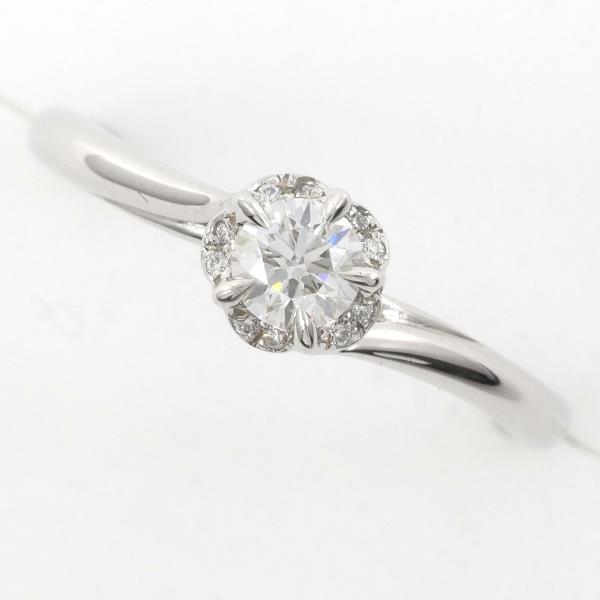 ダイヤモンドシライシ ダイヤモンド 0.247ct リング Pt950 8号 | www