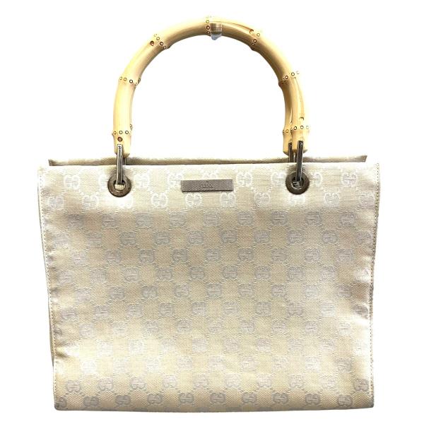 GUCCI（グッチ） ハンドバッグ バンブーライン バンブー ナイロン