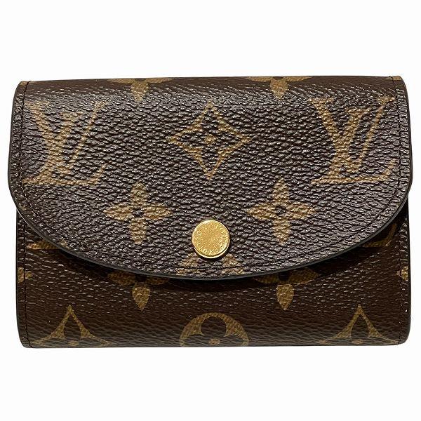 ルイヴィトン Louis Vuitton モノグラム ダミエ ポルトモネ ロザリ M62361 ケース レディース 財布【中古】 LOUIS VUITTON（ルイ・ヴィトン） モノグラム ダミエ ポルトモネ