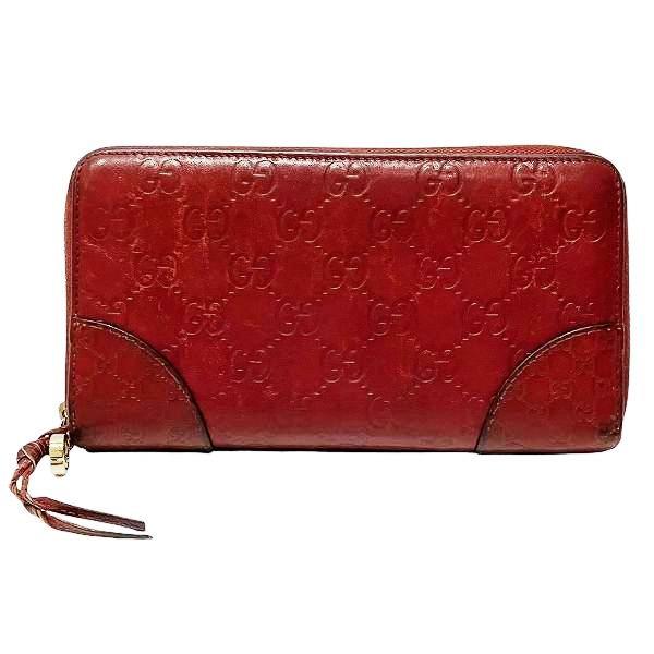 GUCCI グッチ シマライン 323397 ワインレッド 長財布