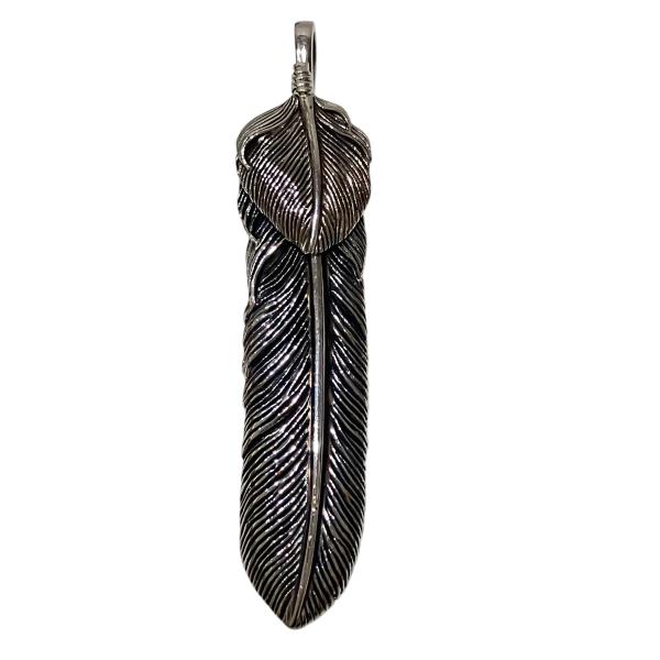 ブレス BLESS フェザー ペンダントトップ　アクセサリー 総重量約16g SS