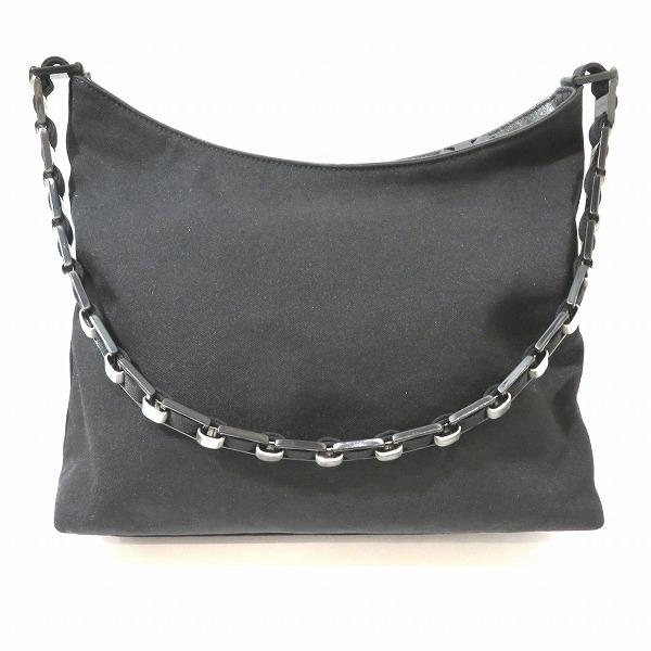 美品】フェラガモ ヴァラバッグ 黒 ナイロン レザー A4可 肩掛け保存袋付き