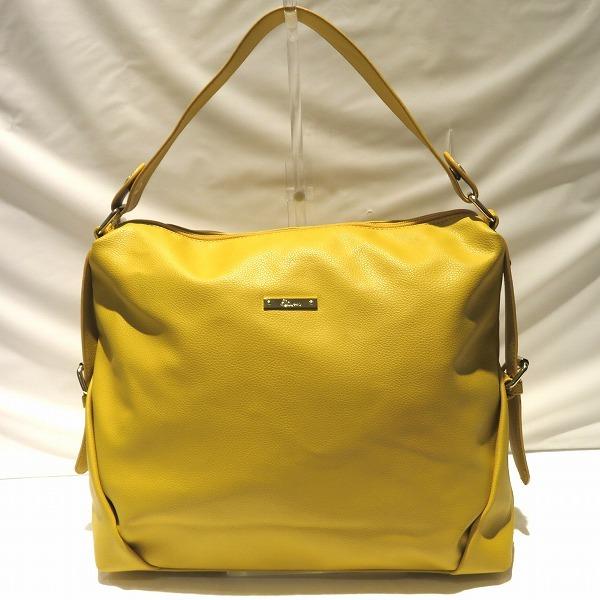 アンドバイピンキー ダイアン バッグ トートバッグ イエロー レザー レディース 中古 あすつく ワンダープライス Yahoo 店 通販 Yahoo ショッピング