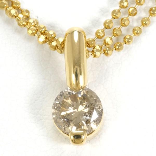 1.0ct アクセサリー・ジュエリー K18 18金 YG イエローゴールド  