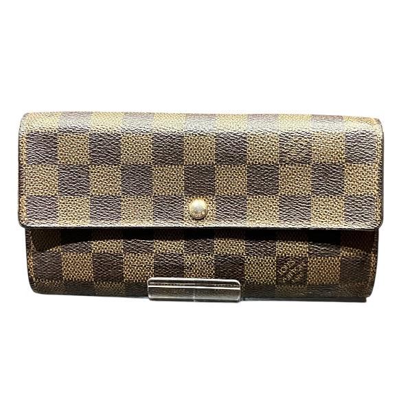 ルイヴィトン Louis Vuitton ダミエ ポルトモネ カルトクレディ N61725 長財布 ユニセックス【中古】 LOUIS VUITTON（ルイ・ヴィトン） ダミエ ポルトモネ カルトクレディ