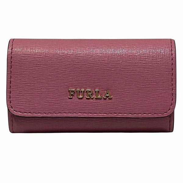 FURLA ピンク レザー キーケース FURLA キーケース フルラ ピンク レザー｜Yahoo!フリマ（旧PayPayフリマ）