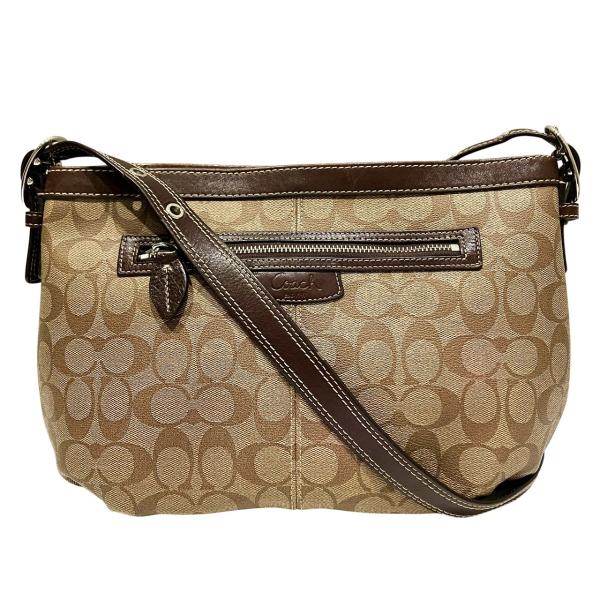 COACH（コーチ） ショルダーバッグ シグネチャー PVC F15703