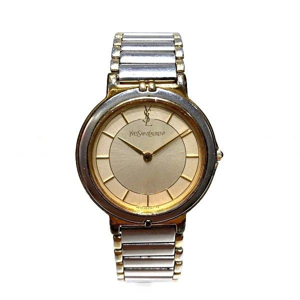 イヴサンローラン 4620-E62267Y クォーツ 時計 腕時計 レディース 中古