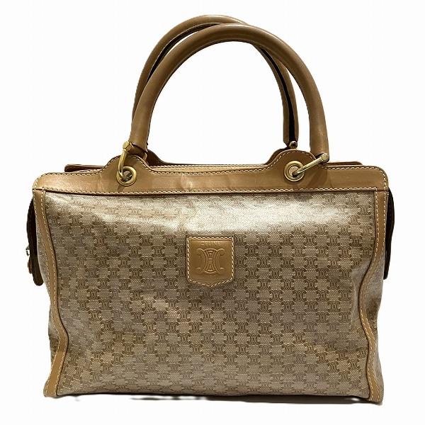 セリーヌ CELINE マカダム M04 バッグ ハンドバッグ レディース 中古