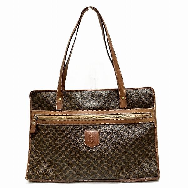 セリーヌ CELINE マカダム M06 バッグ トートバッグ ビジネスバッグ ユニセックス【中古】 セリーヌ CELINE マカダム M06 バッグ トートバッグ ビジネスバッグ