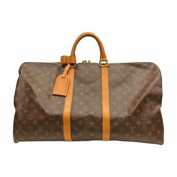 ルイヴィトン Louis Vuitton モノグラム キーポル55 M41424 バッグ ボストンバッグ ユニセックス【中古】 LOUIS VUITTON（ルイ・ヴィトン） モノグラム キーポル55 M41424