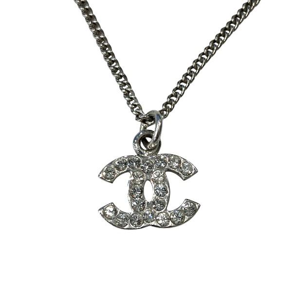 CHANEL（シャネル） シルバー 07V ココマーク ラインストーン ブランド