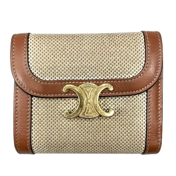 セリーヌ CELINE トリオンフ スモールウォレット 3つ折り財布