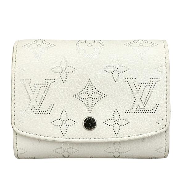 超美品☆ヴィトン マヒナ 【ポルトフォイユ・イリス コンパクト】短財布☆Q21 LOUIS VUITTON（ルイ・ヴィトン） ポルトフォイユ・イリス コンパクト
