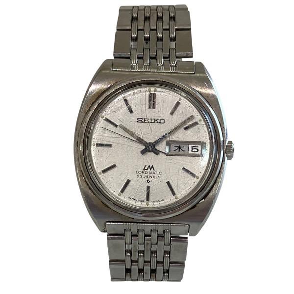 腕時計 SEIKO セイコー LORD MATIC 5606-7050 自動巻き セイコー ロードマチック 23石 5606-7050 自動巻 時計 腕時計 メンズ