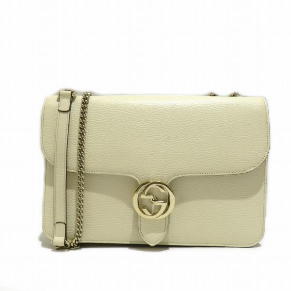 グッチ GUCCI インターロッキングG 510303 ホワイト バッグ 