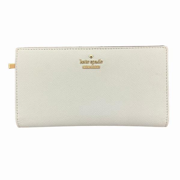 ケイト・スペード ラージ スリム バイフォールド ウォレット 長財布 2つ折り財布 レディース【中古】 ケイト・スペード ラージ スリム バイフォールド ウォレット 長財布 2