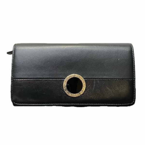 BVLGARI ブルガリ BBTONDO 284691 長財布 2つ折り財布 レディース 中古 