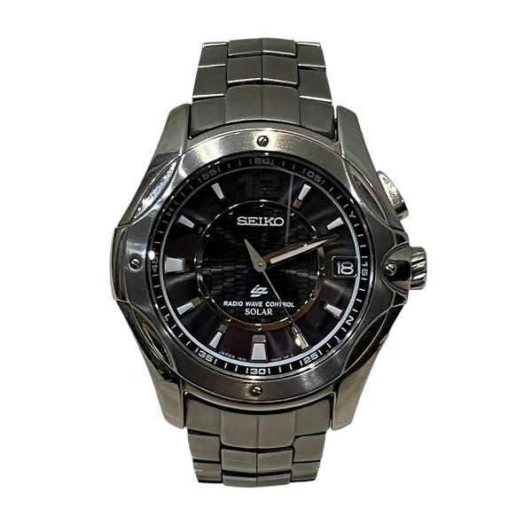 【稼働】セイコー ブライツ 腕時計 ソーラー ブラック文字盤 7B22-0BG0 Yahoo!オークション -「セイコー7b22」の落札相場・落札価格