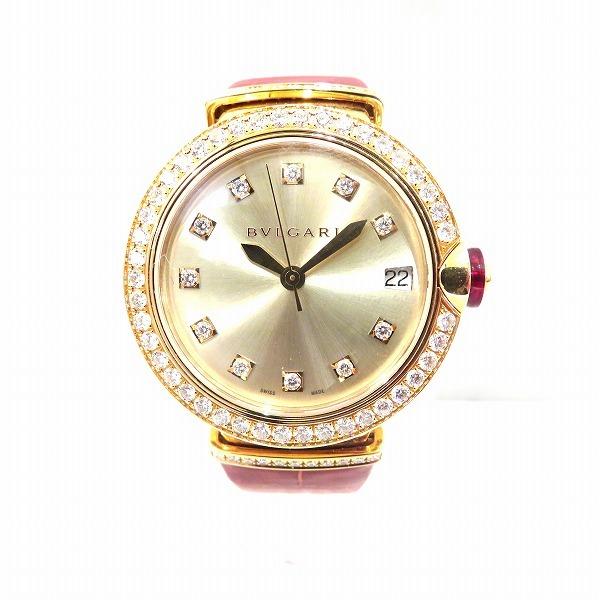 ブルガリ Bvlgari ルチェア ウォッチ ダイヤベゼル K18ピンクゴールド 自動巻き 時計 腕時計 レディース 中古 1003034407100012 ワンダープライス Yahoo 店 通販 Yahoo ショッピング