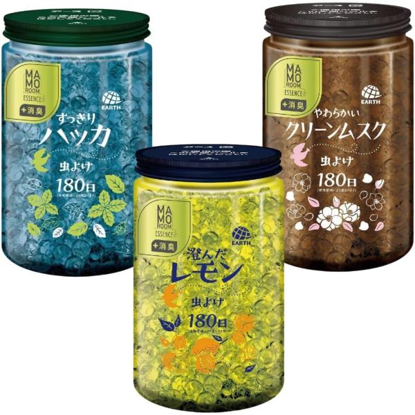 アース製薬 虫よけパール 3種セット 180日用 500g×3個セット