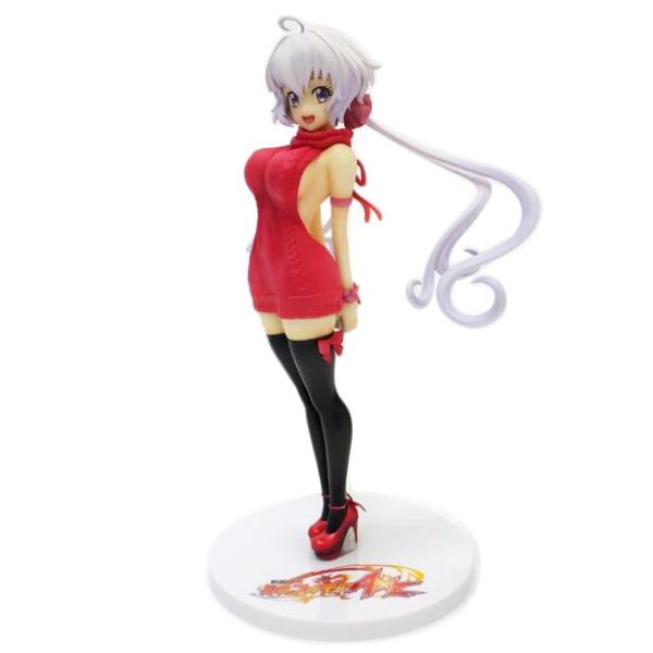 GOOD SMILE COMPANY - GOOD SMILE COMPANY グッドスマイルカンパニー/雪音クリス ラブリーセーターstyle[AQ] 「戦姫絶唱シンフォギアAXZ」 1/7 プラスチック製塗装済完成品/Aランク/88【中古】 雪音クリス ラブリー♥セーターstyle[AQ]