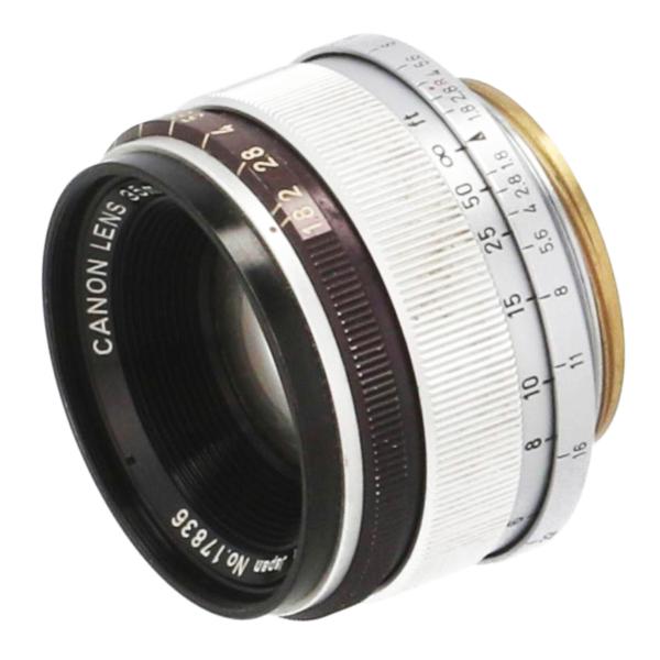 ☆作例あり☆ キャノン レンズ 35㎜ F=1:1.8 L39マウント 超希少品 キヤノン Canon キャノン/交換レンズ/35mm F1.8 L39マウント/17836/BC